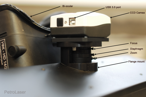 Thin layer chromatography camera UFK-HD