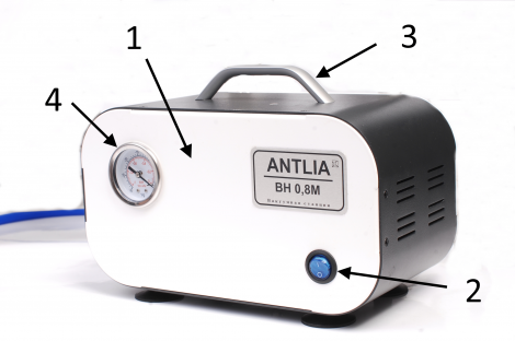 Vacuum filtering system CAPTRON-47\6